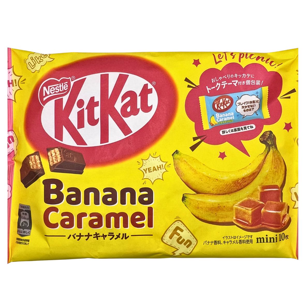 Kitkat Banana Caramel